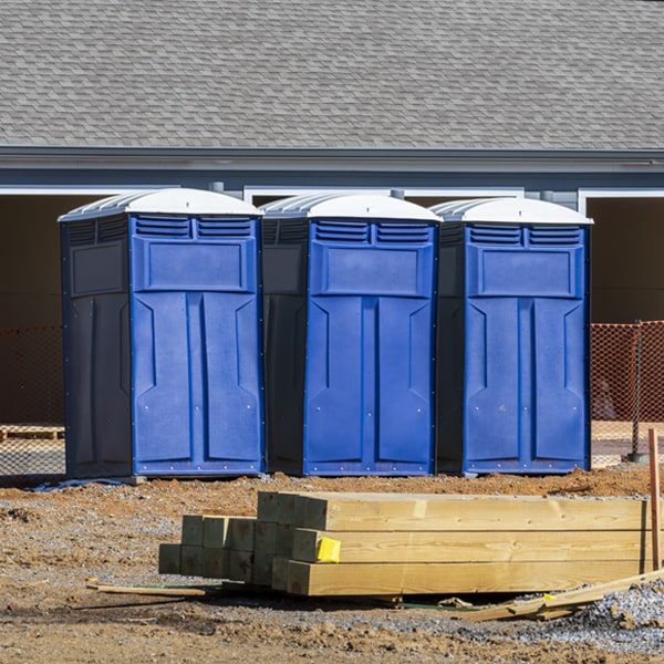 how do you dispose of waste after the portable toilets have been emptied in Shaftsbury